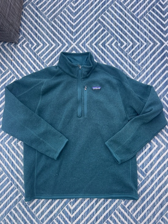 Patagonia Other - Patagonia Men’s Deep Teal Half-Zip Fleece Pullover